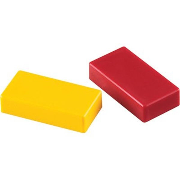 Livewire Red & Yellow Hold Everything Magnets; 0.5 x 1 x 2 in. LI336527